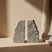 Ishi Stone Bookends — view 1