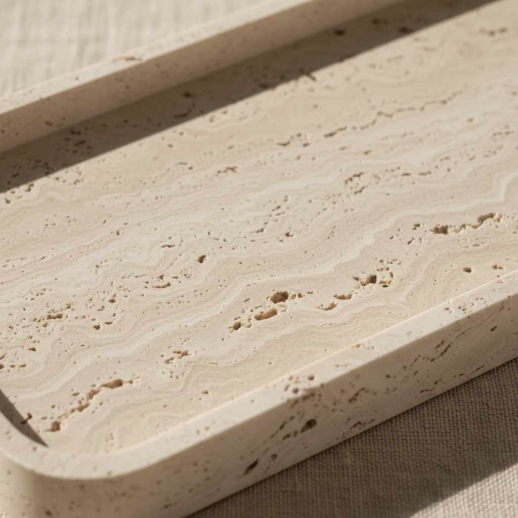 Iwa Travertine Tray