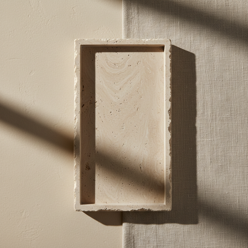 Iwa Travertine Tray