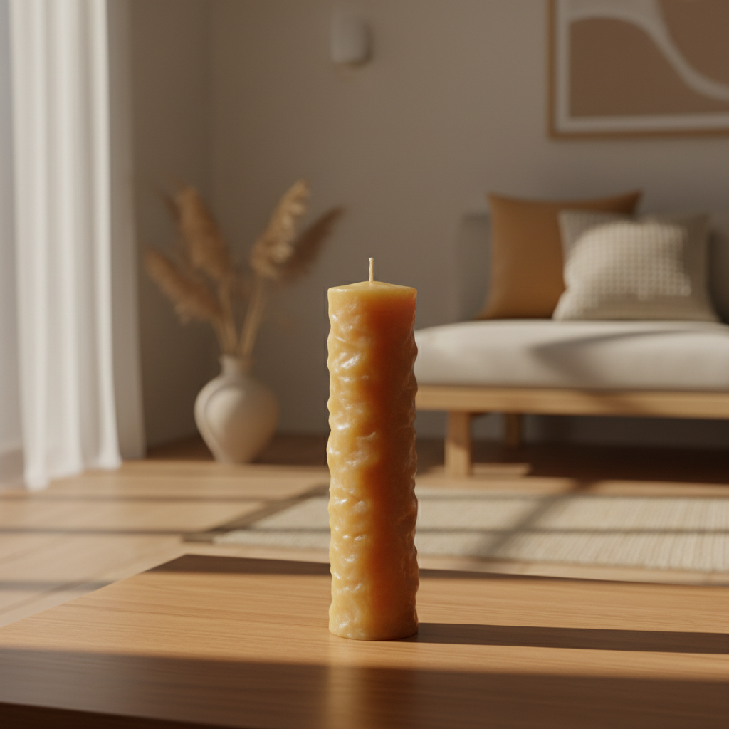 Tomoshibi Beeswax Pillar